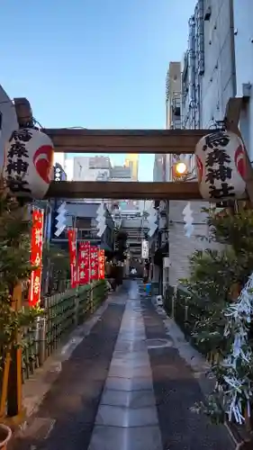 烏森神社の鳥居