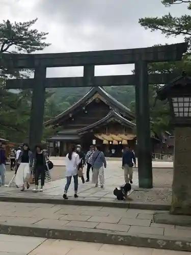 出雲大社の鳥居