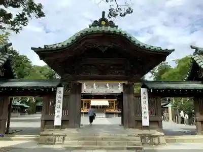 三嶋大社の山門・神門