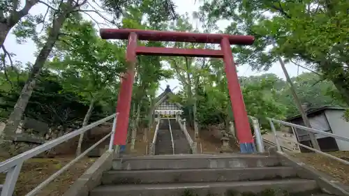 白糠厳島神社の鳥居