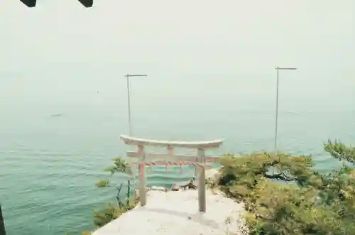 竹生島神社（都久夫須麻神社）の景色