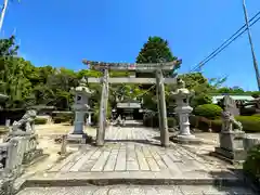 玉祖神社の鳥居