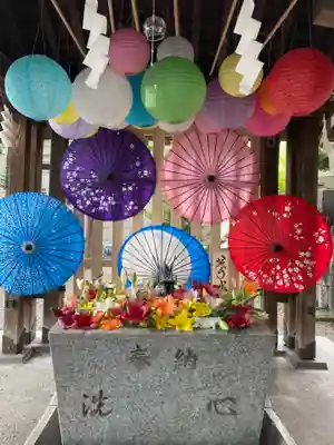 札幌諏訪神社の手水舎