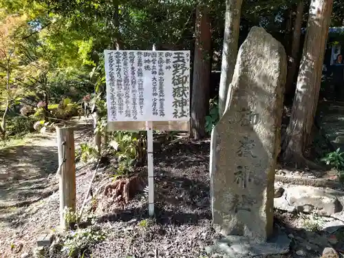玉野御嶽神社(愛知県)