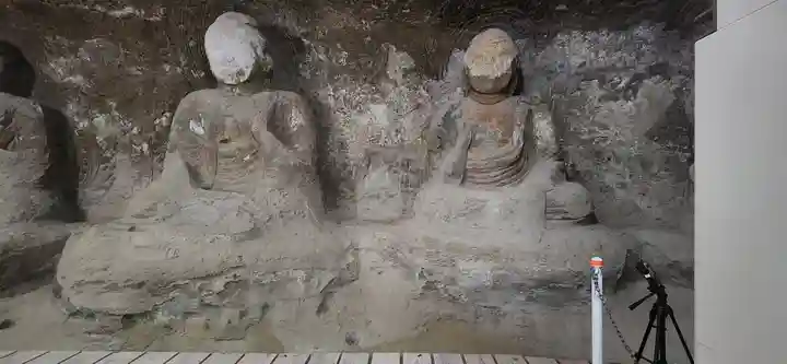 大悲山の石仏(福島県)