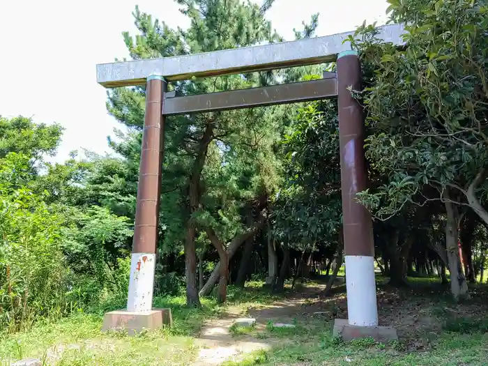 若宮神明社の鳥居