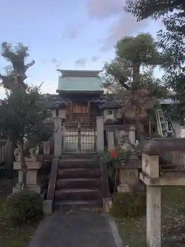 安良町秋葉神社の本殿