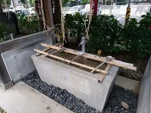 庚申神社の手水