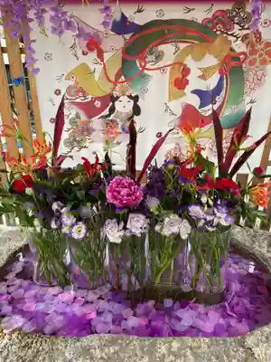 別小江神社の手水舎