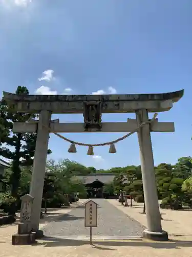 誉田八幡宮の鳥居