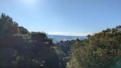 明治天皇伏見桃山陵の景色