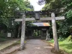 倭文神社の鳥居