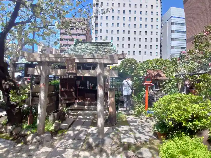 柳森神社の鳥居