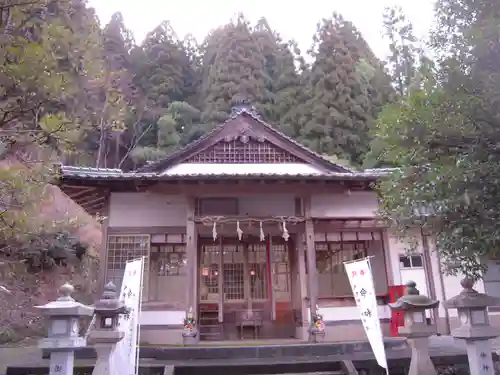 八幡神社の本殿・本堂