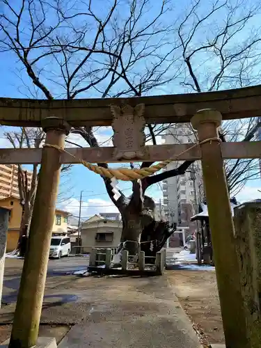 阿邪訶根神社の鳥居