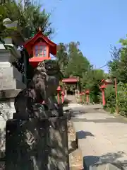 平出雷電神社の狛犬