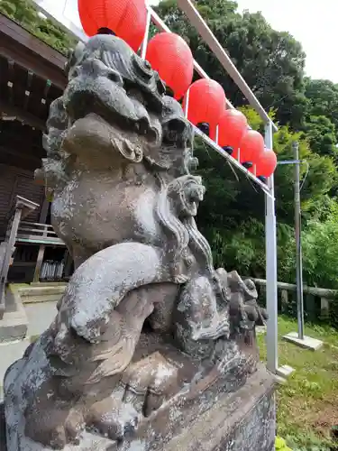 叶神社（東叶神社）の狛犬