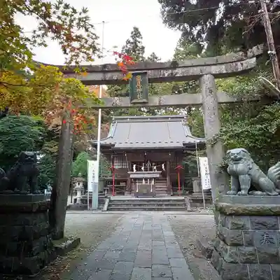 今市瀧尾神社の鳥居