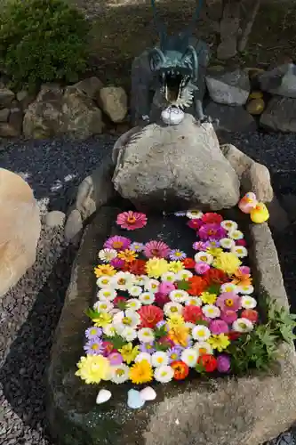 大鏑神社の手水