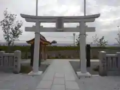 飯塚冨士神社の鳥居