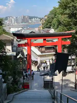 江島神社の鳥居