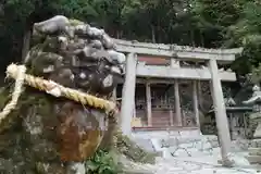 高天彦神社の狛犬