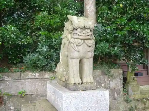 酒列磯前神社の狛犬