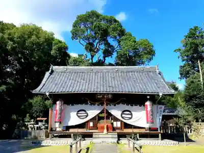 賀久留神社の本殿・本堂