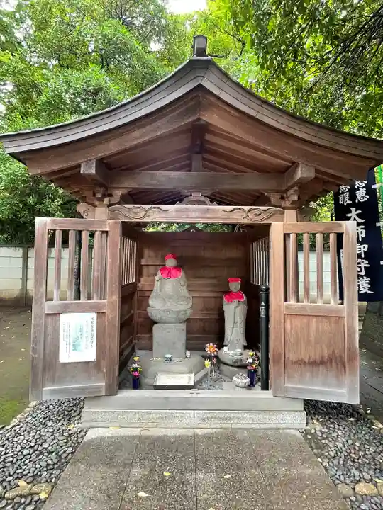 輪王寺両大師堂(寛永寺輪王殿)の地蔵