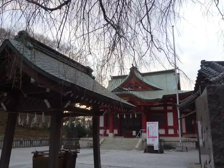 諏訪神社の手水舎