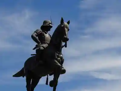 宮城縣護國神社の像