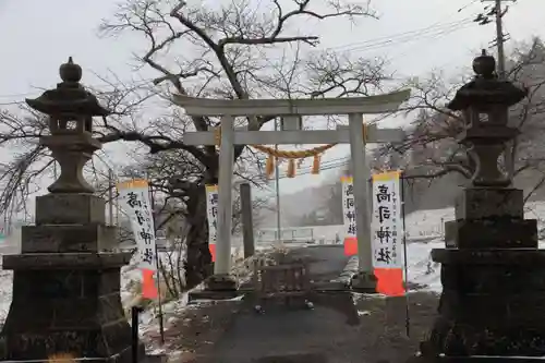 高司神社〜むすびの神の鎮まる社〜の鳥居