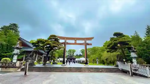 長野縣護國神社の鳥居