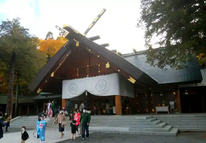 北海道神宮の本殿・本堂