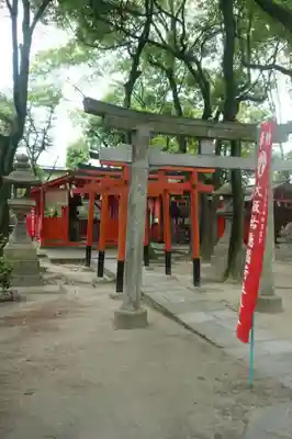難波大社 生國魂神社の鳥居