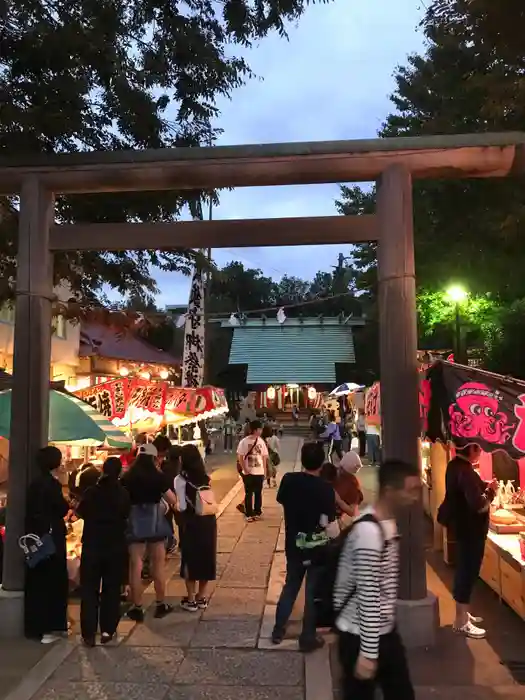 井田神社の鳥居