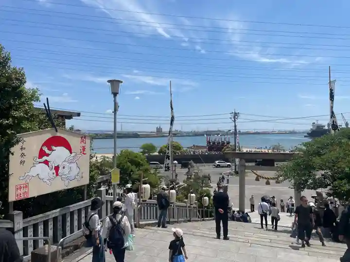 神前神社のお祭り