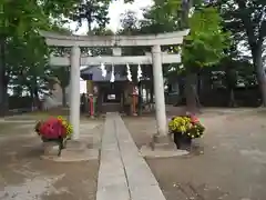 毛長神社の鳥居