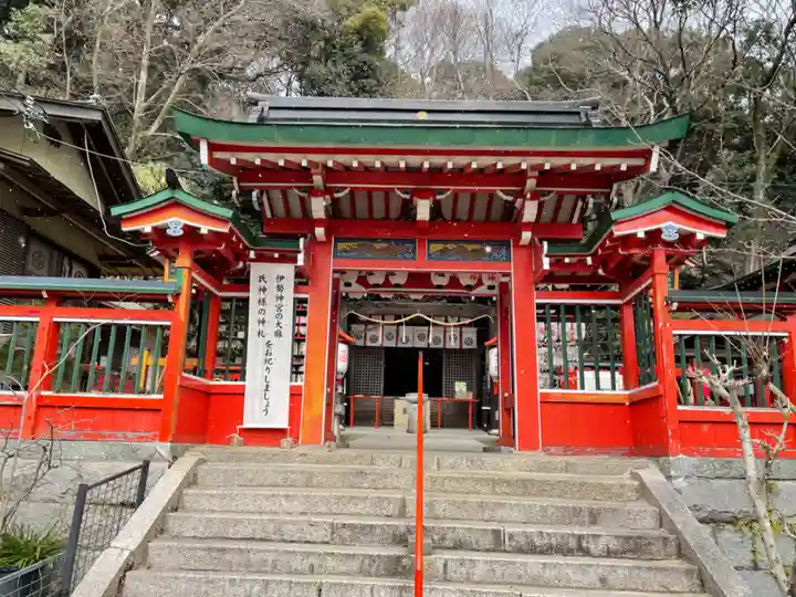 諏訪神社・諏訪山稲荷神社の山門・神門