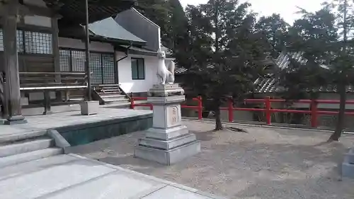 鏡山稲荷神社の狛犬