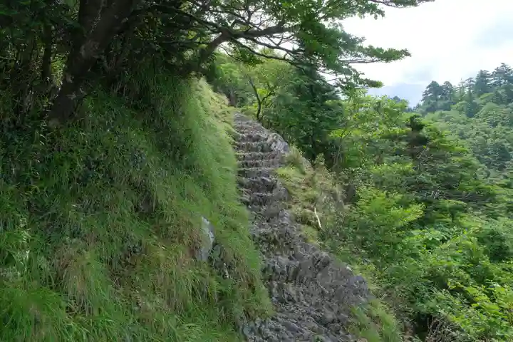 大峯山寺の自然