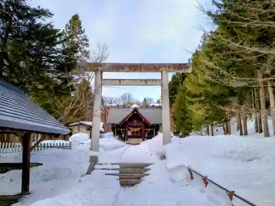 愛別神社の鳥居