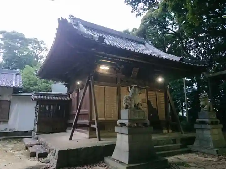 神明社の本殿・本堂