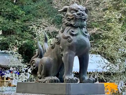 狭野神社の狛犬