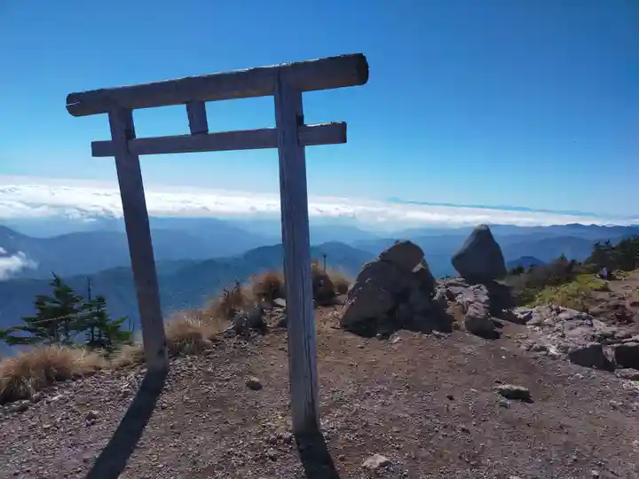 日光二荒山神社中宮祠の鳥居