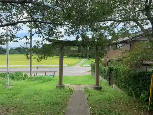 石神神社の鳥居