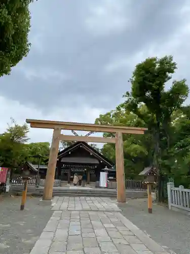 和泉國一之宮　大鳥大社の鳥居