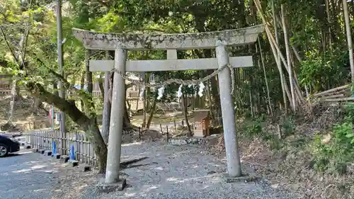 蜂前神社の鳥居