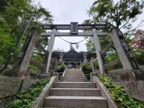 石都々古和気神社の鳥居