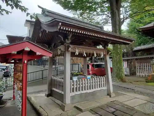 滝野川八幡神社の手水舎